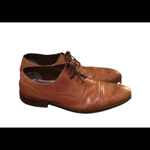 Mahogany stained Stacy Adams